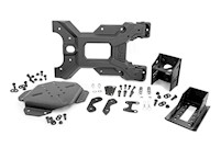 Rough Country HD Hinged Spare Tire Carrier Kit for 07-18 Jeep JK Wrangler 10523 MAIN