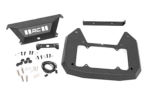 Rough Country Spare Tire Removal Cover Kit fits Jeep 18-20 JL Wrangler 10560 LARGE