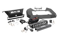 Rough Country For Jeep Spare Tire Removal Kit w/8in Chrome Series LED 18-20 JL MAIN