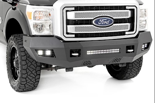 Rough Country for Ford Heavy-Duty Front LED Bumper 11-16 F-250/F-350 10783 LARGE