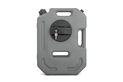 Rough Country 10L Fluid Container w/ Locker - Gray 99062 LARGE