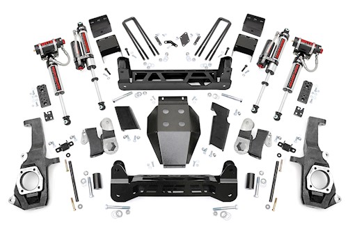 Rough Country 5" GM NTD Suspension Lift Kit Vertex 11-19 2500HD/3500HD Silvarado LARGE