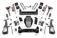 Rough Country 5" GM NTD Suspension Lift Kit Vertex 11-19 2500HD/3500HD Silvarado MAIN