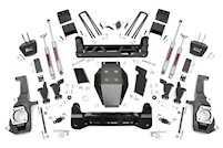 Rough Country 7.5"GM Torsion Bar Drop Suspension Lift Kit 11-19 2500HD/3500HD MAIN