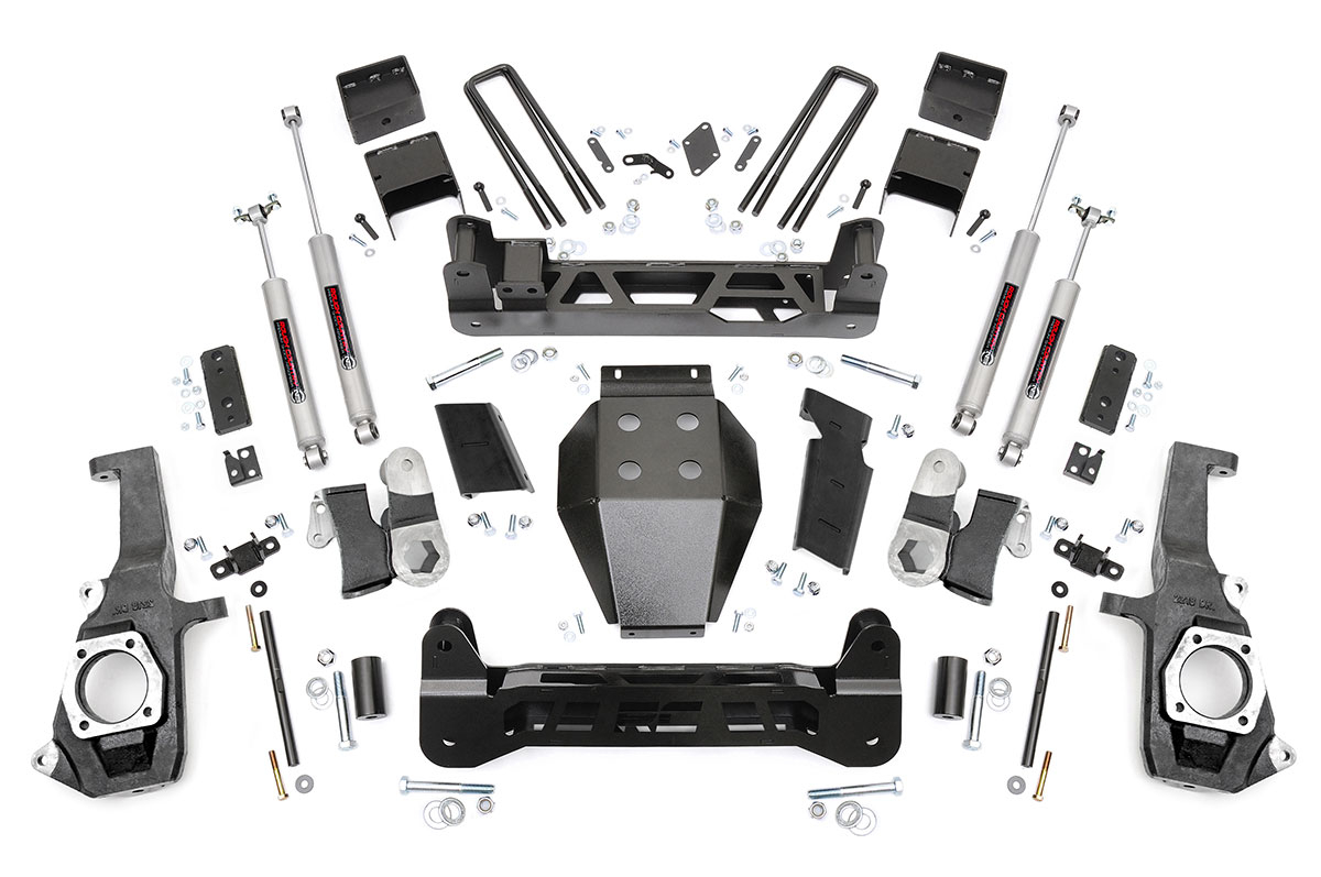 Chevrolet/GMC Silverado/Sierra 2500HD/3500HD 5" Suspension Lift Kit 2011-2019 MAIN