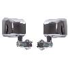 Fat Bob's Garage, Rugged Ridge, Part #11010.16, Door Mirrors With Led Turn Signals Chrome 07-16 Jeep JK Wrangler THUMBNAIL