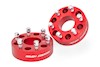 Rough Country 2-inch GM Wheel Spacers Pair, Red 1101RED THUMBNAIL