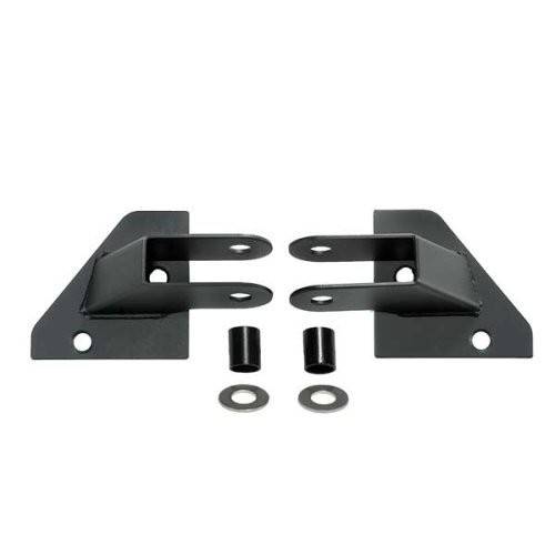 Fat Bob's Garage, Rugged Ridge, Part #11025.01, Jeep YJ Wrangler Mirror Relocation Brackets, Black 1987-1995 MAIN