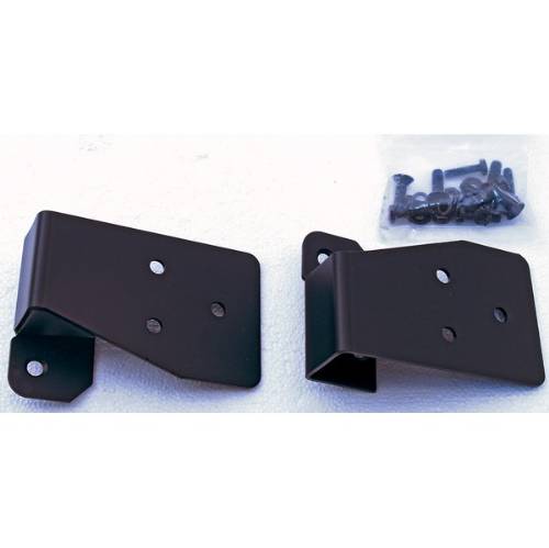 Fat Bob's Garage, Rugged Ridge, Part #11025.03, Jeep TJ/LJ Wrangler Mirror Relocation Brackets, Black 2003-2006 MAIN