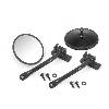 Fat Bob's Garage, Rugged Ridge, Part #11025.10, Quick Release Mirror Relocation Kit Black 97-16 Jeep Wrangler THUMBNAIL