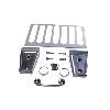 Fat Bob's Garage, Rugged Ridge, Part #11101.04, Jeep JK Wrangler Hood Dress Up Kit, Stainless Steel 2007-2012 THUMBNAIL