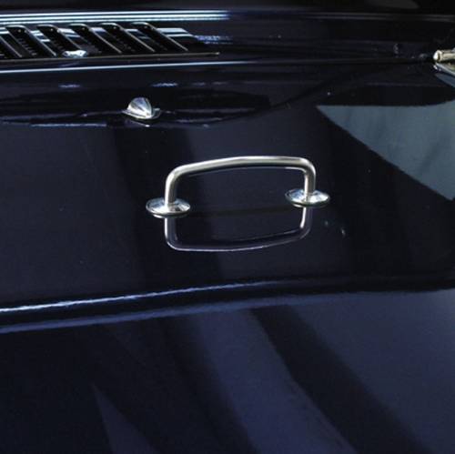 Fat Bob's Garage, Rugged Ridge, Part #11104.01, Jeep Wrangler Windshield Tie Down Kit, Stainless Steel 1997-2006 MAIN