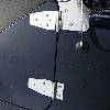 Fat Bob's Garage, Rugged Ridge, Part #11112.02, Jeep TJ/LJ Windshield Hinges, Stainless Steel 1997-2006 THUMBNAIL