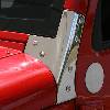 Fat Bob's Garage, Rugged Ridge, Part #11112.03, Jeep JK Wrangler Windshield Hinges, Stainless Steel 2007-2016 THUMBNAIL