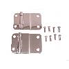 Fat Bob's Garage, Rugged Ridge, Part #11114.01, Jeep CJ Tailgate Hinges, Stainless Steel 1976-1986 THUMBNAIL