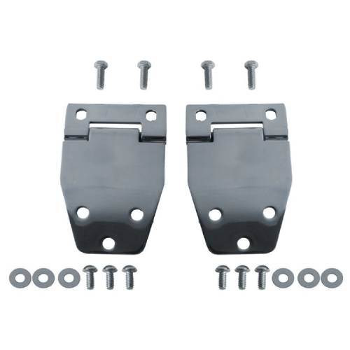 Fat Bob's Garage, Rugged Ridge, Part #11115.01, Jeep CJ Hardtop Liftgate Hinge Kit, Stainless Steel 1976-1986 MAIN
