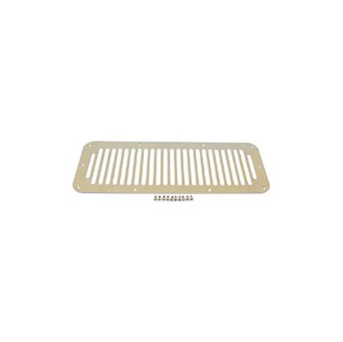Fat Bob's Garage, Rugged Ridge, Part #11117.02, Jeep CJ/Wrangler Cowl Vent Cover, Stainles Steel 1976-1995 MAIN
