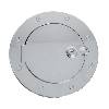 Fat Bob's Garage, Rugged Ridge, Part #11134.03, Jeep JK Wrangler Locking Gas Cap Door Stainless Steel 2007-2016 THUMBNAIL