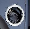 Fat Bob's Garage, Rugged Ridge, Part #11135.25, Jeep TJ/LJ Wrangler Gas Tank Filler Cover, Chrome 1997-2006 THUMBNAIL