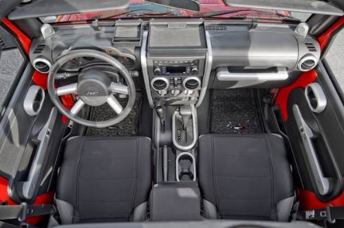 Fat Bob's Garage, Rugged Ridge, Part #11151.91, Jeep JK Wrangler Interior Trim Accent Kit, Brushed Silver 2007-2010 MAIN