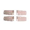 Fat Bob's Garage, Rugged Ridge, Part #11185.20, Jeep CJ/Wrangler Door Hinge Kit, Stainless Steel 1976-1993 THUMBNAIL