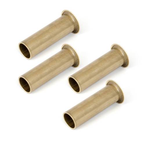 Fat Bob's Garage, Rugged Ridge, Part #11202.07, Jeep CJ/Wrangler Door Hinge Insert Set, Brass 1976-2006 MAIN