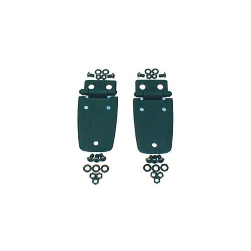 Fat Bob's Garage, Rugged Ridge, Part #11205.02, Jeep TJ/LJ Wrangler Hood Hinges, Black 1997-2006 MAIN