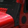 Fat Bob's Garage, Rugged Ridge, Part #11209.03, Jeep JK Wrangler Windshield Hinges, Black 2007-2016 THUMBNAIL