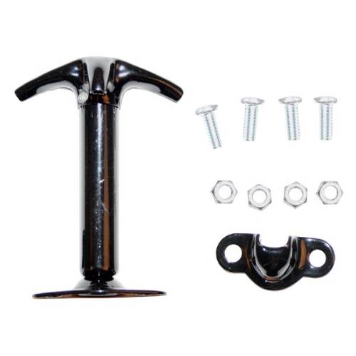 Fat Bob's Garage, Rugged Ridge, Part #11210.03, Hood Catch Black MAIN