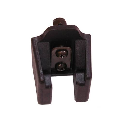 Fat Bob's Garage, OMIX-ADA Part #11210.06, Hood Catch Bracket Black MAIN