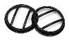 Fat Bob's Garage, Rugged Ridge, Part #11231.13, Euro Guard Fog Light Covers, Black, Pair THUMBNAIL