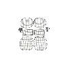 Fat Bob's Garage, Rugged Ridge, Part #11236.01, Jeep TJ Wrangler Stone Guard Set, Black 1997-2006 THUMBNAIL