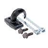 Fat Bob's Garage, Rugged Ridge, Part #11236.04, Tow Hook, Rear, Black, Each THUMBNAIL