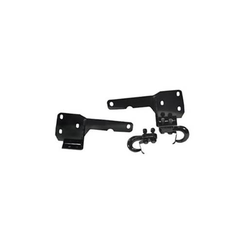 Fat Bob's Garage, Rugged Ridge, Part #11236.05, Heavy Duty Tow Hood Pair MAIN