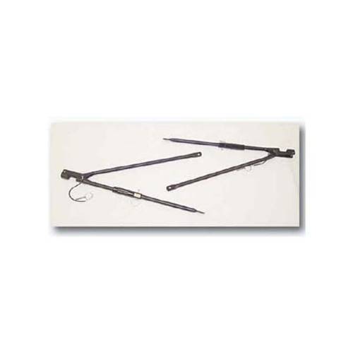 Fat Bob's Garage, Rugged Ridge, Part #11251.02, Jeep YJ Wrangler Adjustable Soft Top Spreader Bar 1987-1995 MAIN