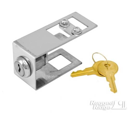 Fat Bob's Garage, Rugged Ridge, Part #11252.04, Hood Lock Kit MAIN