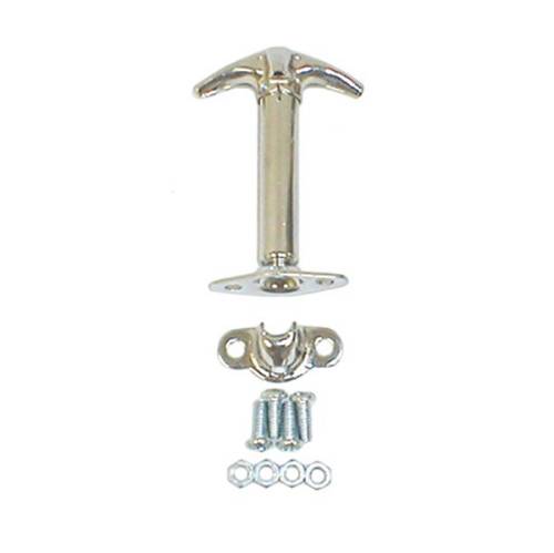Fat Bob's Garage, Rugged Ridge, Part #11302.02, Jeep CJ/Wrangler Hood Catch, Chrome 1942-1995 MAIN