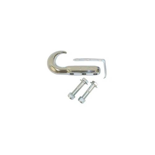 Fat Bob's Garage, Rugged Ridge, Part #11303.03, Tow Hook, Chrome, Universal Application, Each MAIN