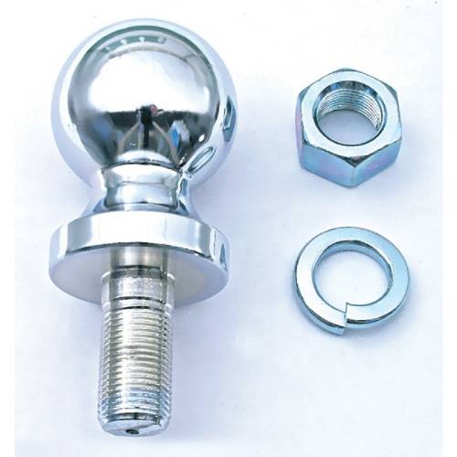 Fat Bob's Garage, Rugged Ridge, Part #11305.01, Chrome Hitch Ball Assembly, 2" X 3/4" MAIN