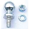 Fat Bob's Garage, Rugged Ridge, Part #11305.02, Chrome Hitch Ball Assembly, 1-7/8" X 3/4" THUMBNAIL