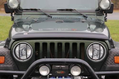 Jeep Yj Tj Wrangler Wraparound Bug Deflector Smoke 1987 2006