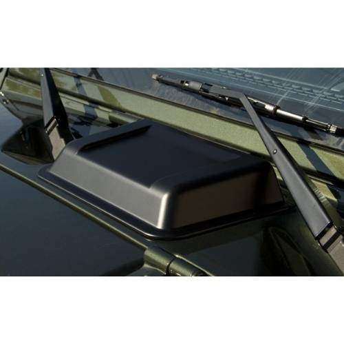 Fat Bob's Garage, Rugged Ridge, Part #11352.12, Jeep Wrangler Cowl Vent Scoop Black 1998-2016 MAIN