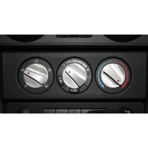 Fat Bob's Garage, Rugged Ridge, Part #11420.06, Wrangler Climate Control Knob Set, Red 2007-2010 MAIN