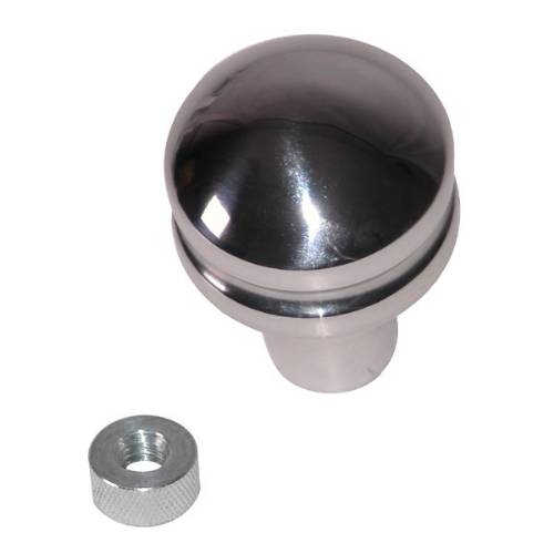 Fat Bob's Garage, Rugged Ridge, Part #11420.23, Jeep TJ/LJ Wrangler Billet Shift Knob, Blank 1997-2006 MAIN