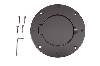 Fat Bob's Garage, Rugged Ridge, Part #11425.02, Jeep TJ/LJ Wrangler Non Locking Gas Cap Door, Black 1997-2006 THUMBNAIL