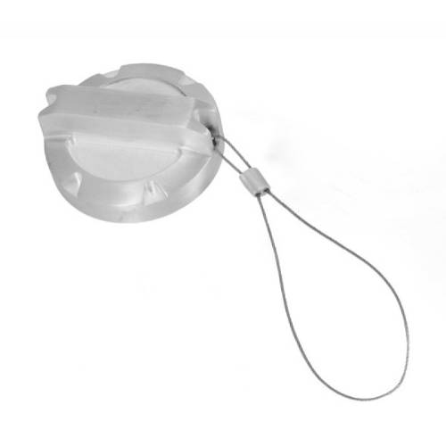Fat Bob's Garage, Rugged Ridge, Part #11430.05, Jeep JK Wrangler Windshield Washer Fluid Cap, Billet 2007-2016 MAIN