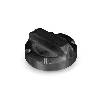 Fat Bob's Garage, Rugged Ridge, Part #11431.02, Billet Aluminum Brake Master Cylinder Cap Black 07-12 Jeep JK Wrangler THUMBNAIL