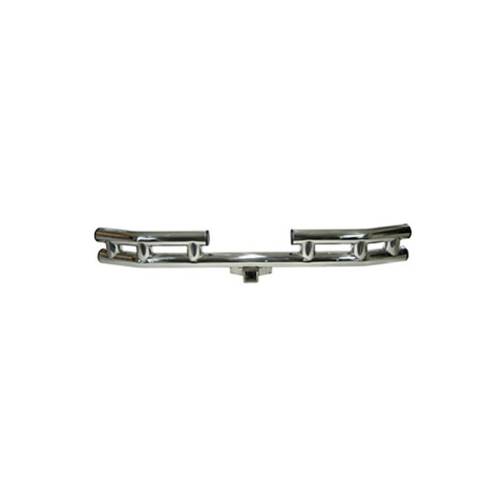 Fat Bob's Garage, Rugged Ridge, Part #11522.01, Tubular Rear Bumper, Stainless MAIN