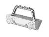 Fat Bob's Garage, Rugged Ridge, Part #11540.16, Hoop Over Rider Front XHD Bumpers Stainless Steel THUMBNAIL