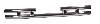 Fat Bob's Garage, Rugged Ridge, Part #11573.03, Jeep Wrangler 3" Double Tube Rear Bumper, Stainless Steel 1987-2006 THUMBNAIL